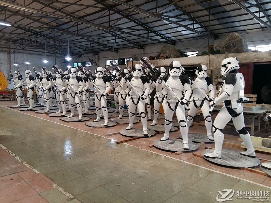帝国冲锋队-白兵雕塑