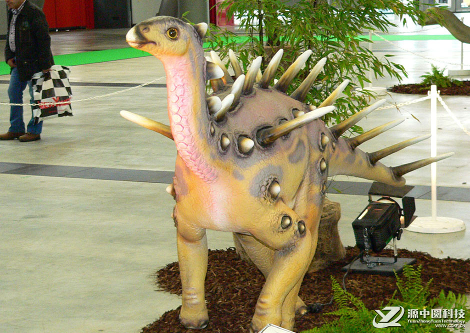 仿真巨棘龙模型展出 展出模型道具  恐龙模型道具展出