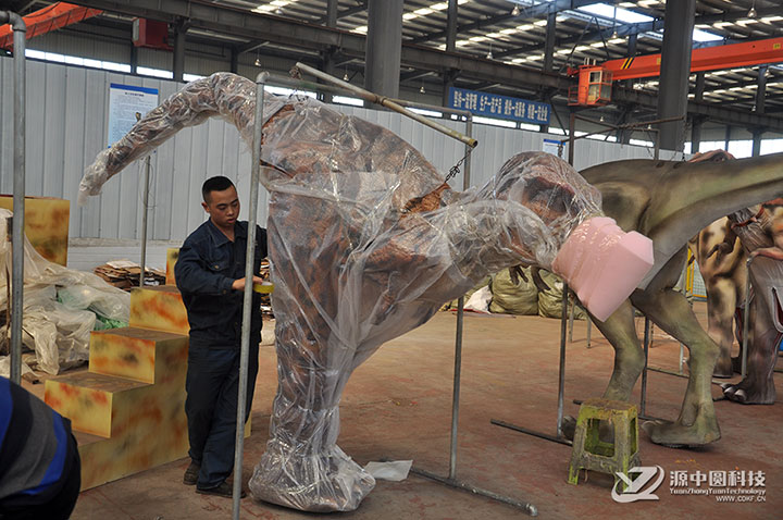 仿真恐龙皮套制作厂家