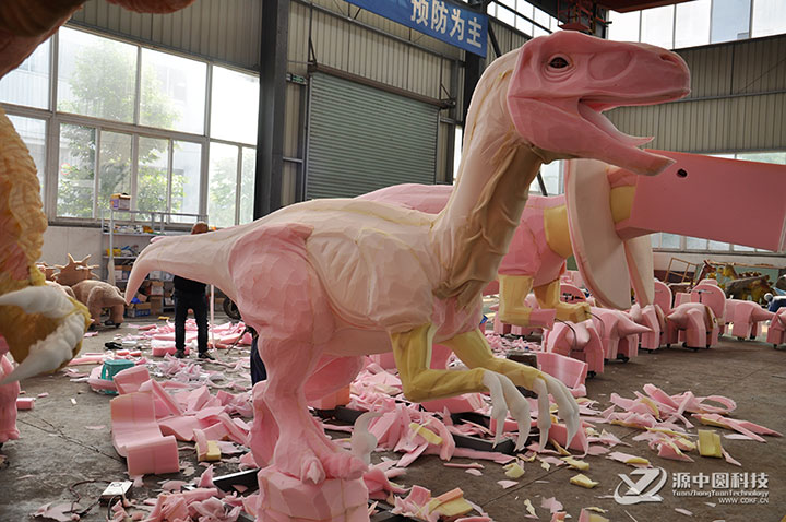 仿真恐龙爪龙制作