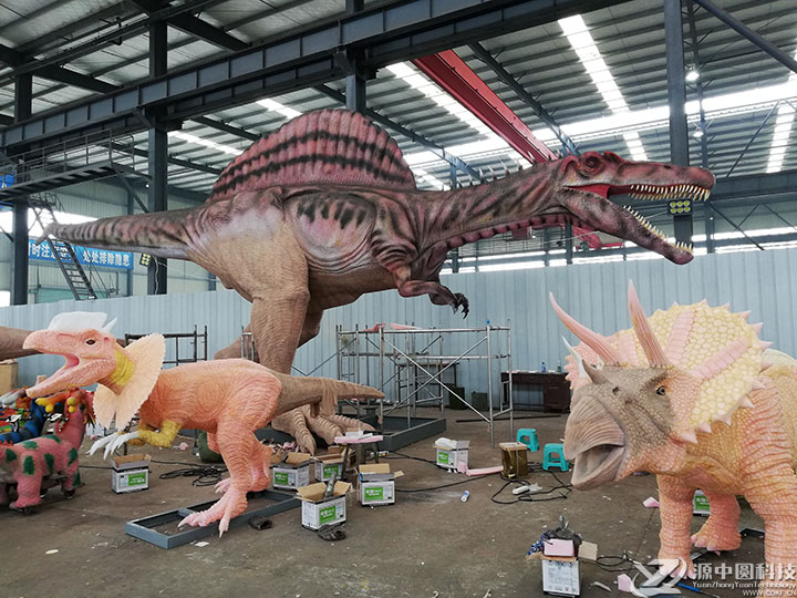 仿真棘背龙 电动恐龙模型 仿真恐龙工厂 大型仿真恐龙