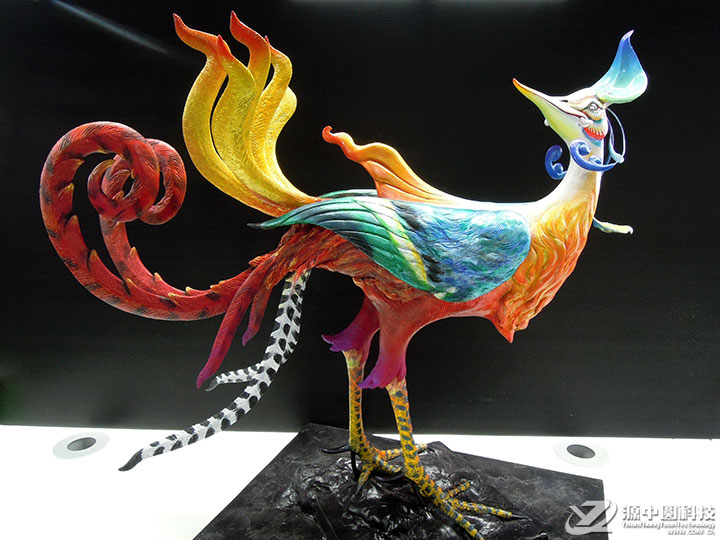设计,制作,安装怪兽定制工厂展示-凤凰鸟神兽系列