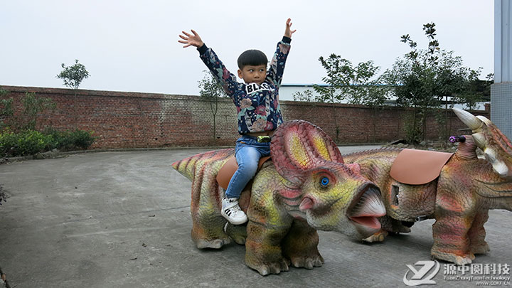 仿真恐龙电动车
