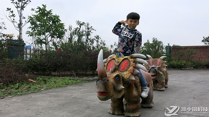 仿真恐龙电动车