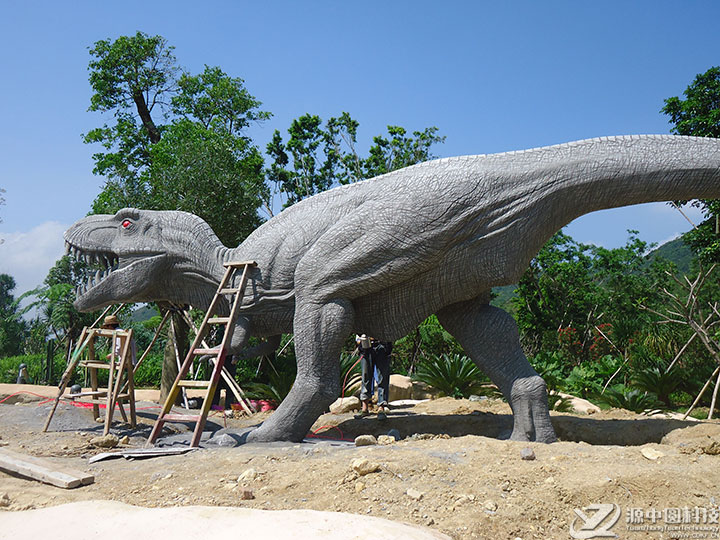 塑石恐龙制作