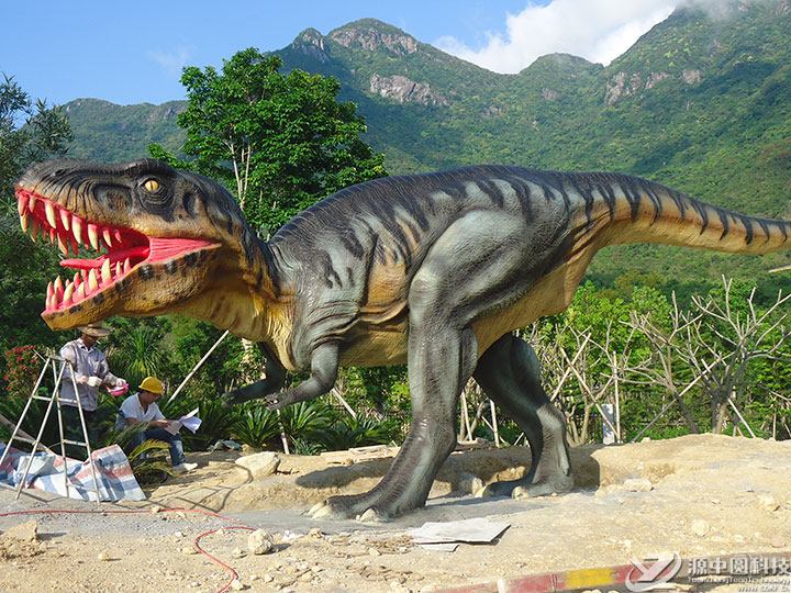 塑石恐龙制作