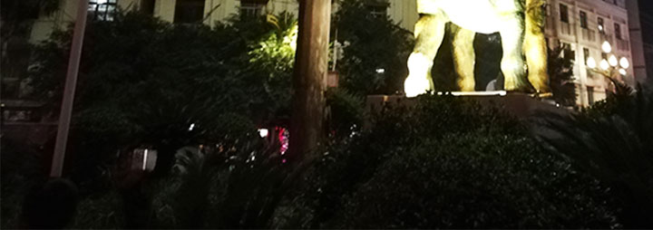 合川太和镇马门溪龙雕塑