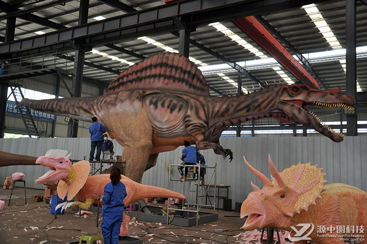 源中圆恐龙制作工厂