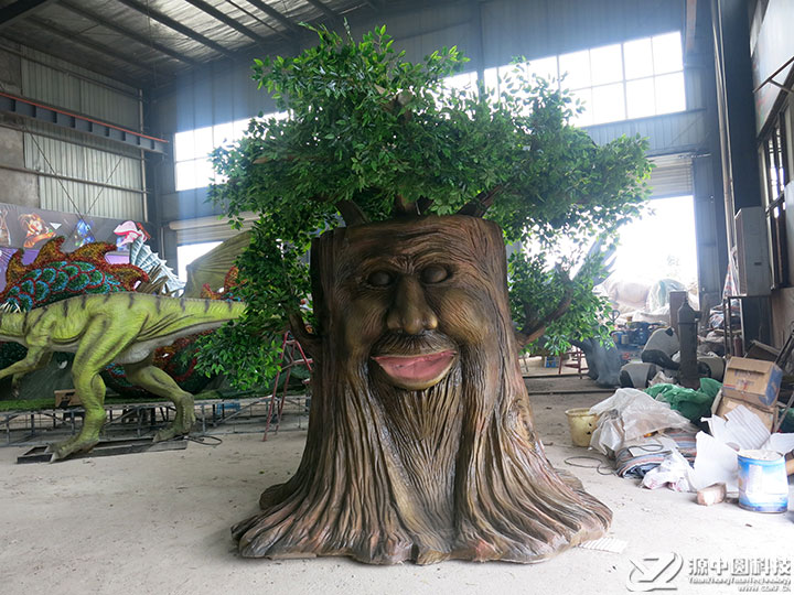 会说话会讲故事的大树