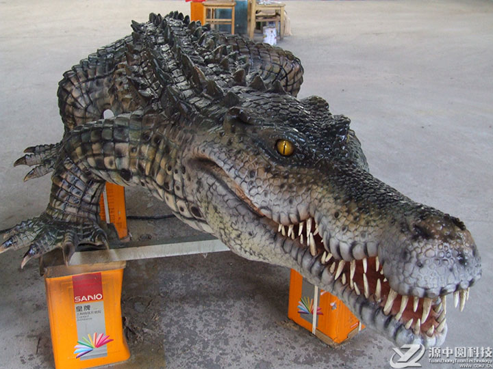 仿真鳄鱼机模