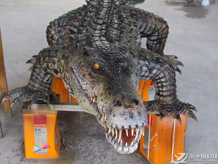 仿真鳄鱼机模