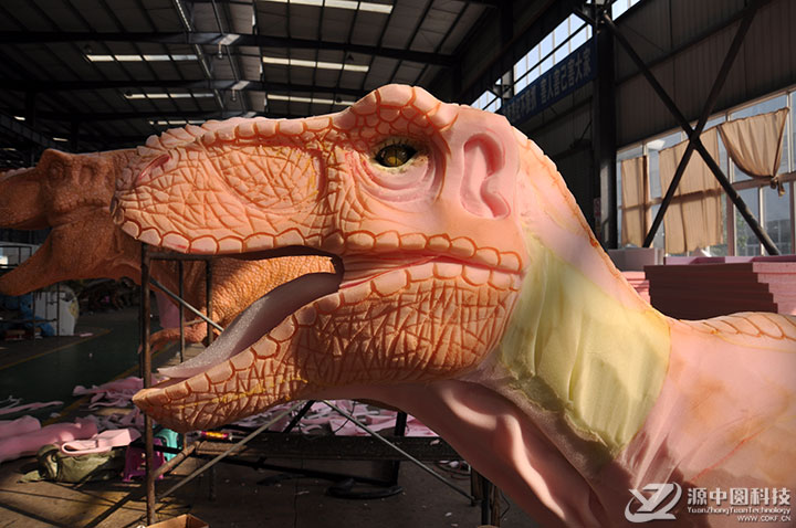 仿真霸王龙制作