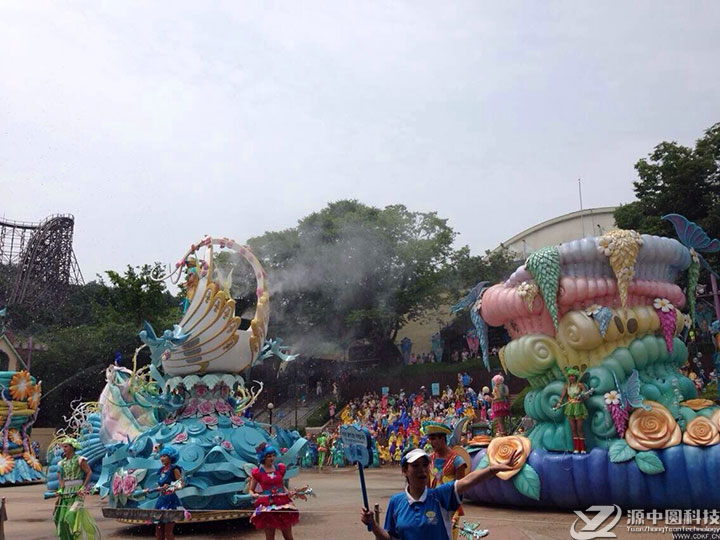 玻璃钢花车 玻璃钢彩车 巡游花车制作公司