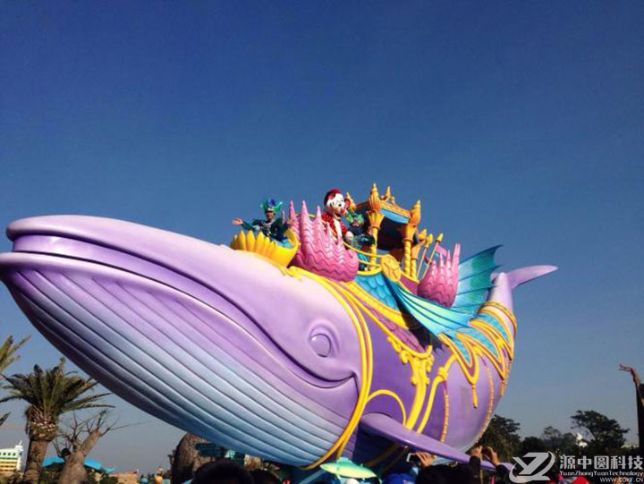 玻璃钢花车 玻璃钢彩车 巡游花车制作公司