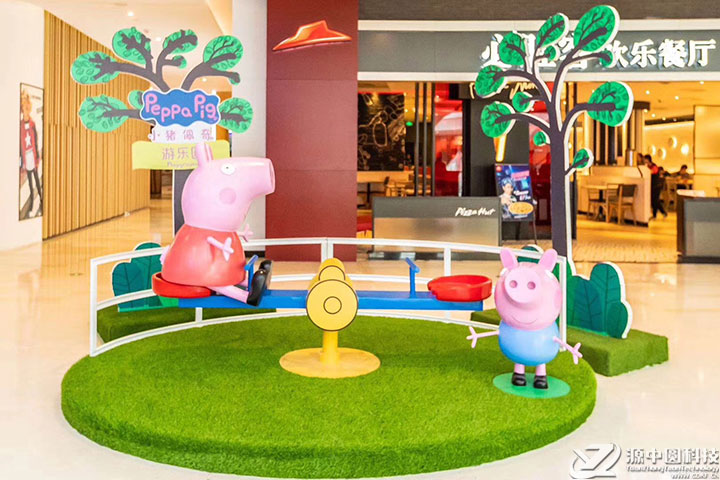 玻璃钢小猪佩奇