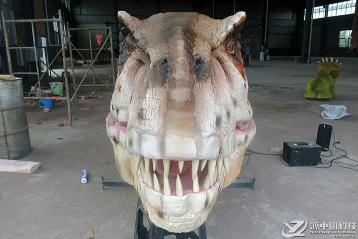 仿真恐龙头 恐龙头模型 恐龙头挂饰