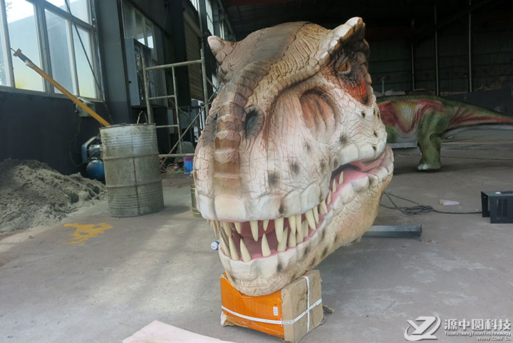 仿真恐龙头 恐龙头模型 恐龙头挂饰