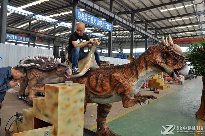 商场经营的骑乘仿真恐龙