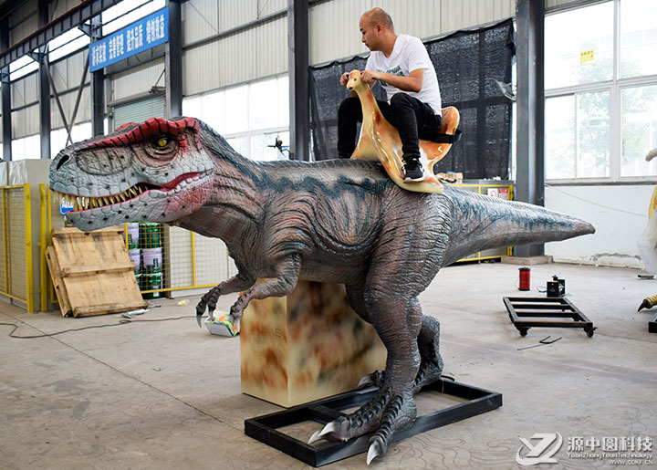 恐龙乘骑恐龙厂家 乘骑机模定制 恐龙电动机模
