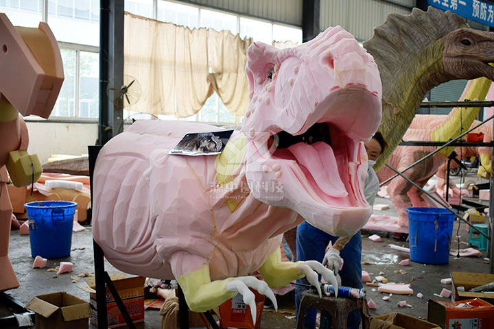 悬挂半身霸王龙制作