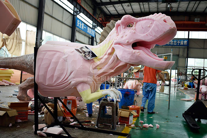 悬挂半身霸王龙制作