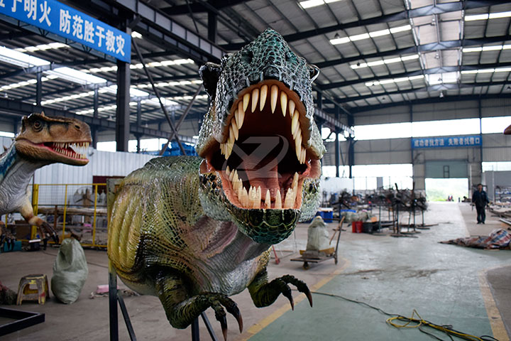 恐龙雕塑厂