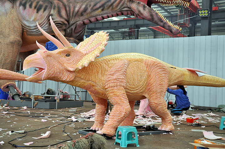 电动三角龙纹理雕刻