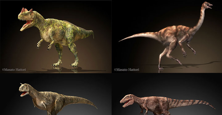 恐龙复原图库，恐龙复原图片