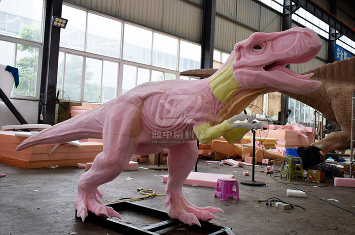 电动霸王龙复原过程