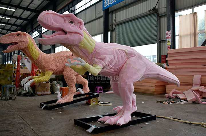 电动霸王龙复原过程