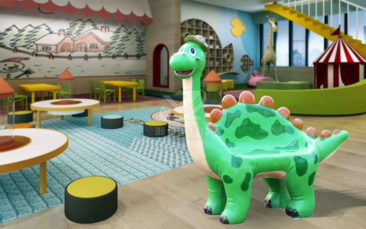 玻璃钢恐龙座椅