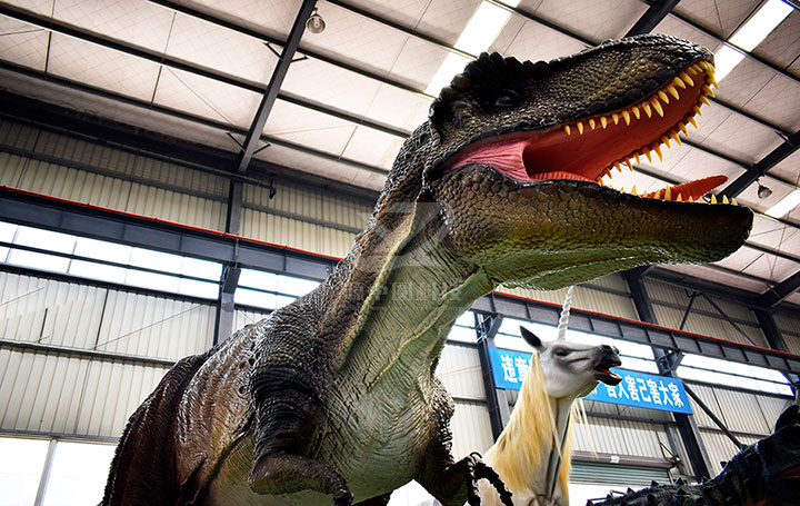 仿真机器霸王龙出厂测试