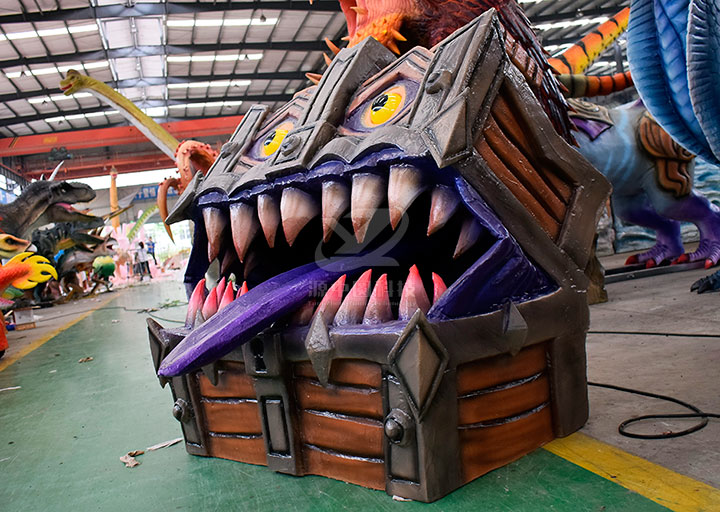 鬼屋道具宝箱机模出厂测试