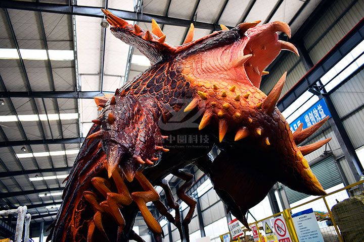 怪兽狂欢：仿真怪兽展览机模的奇妙之旅