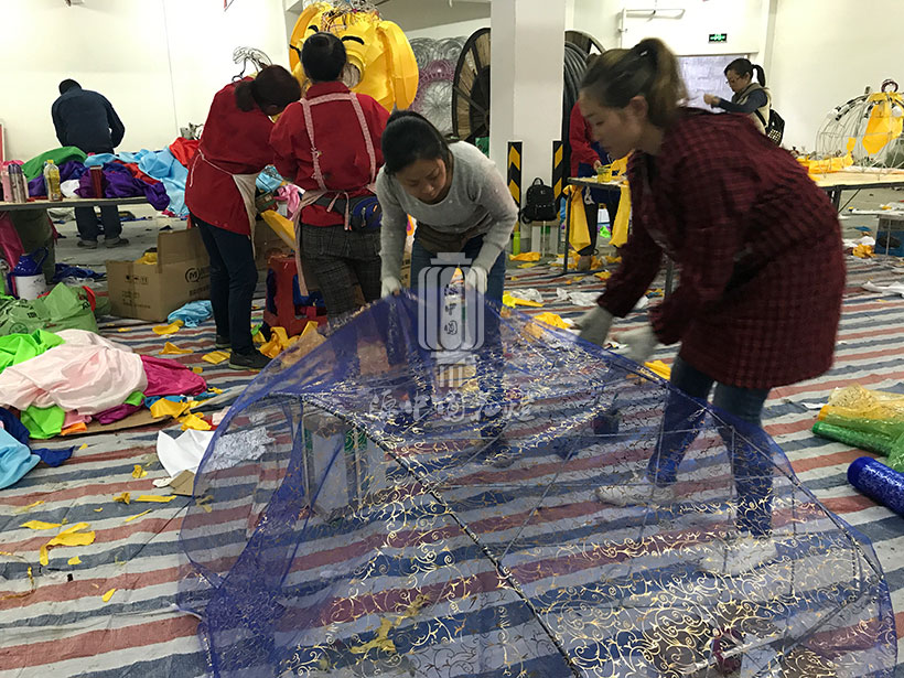 春节元宵花灯制作