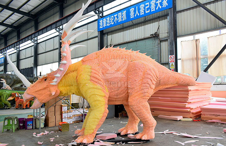 戟龙皮肤纹理制作