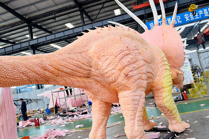 戟龙皮肤纹理制作