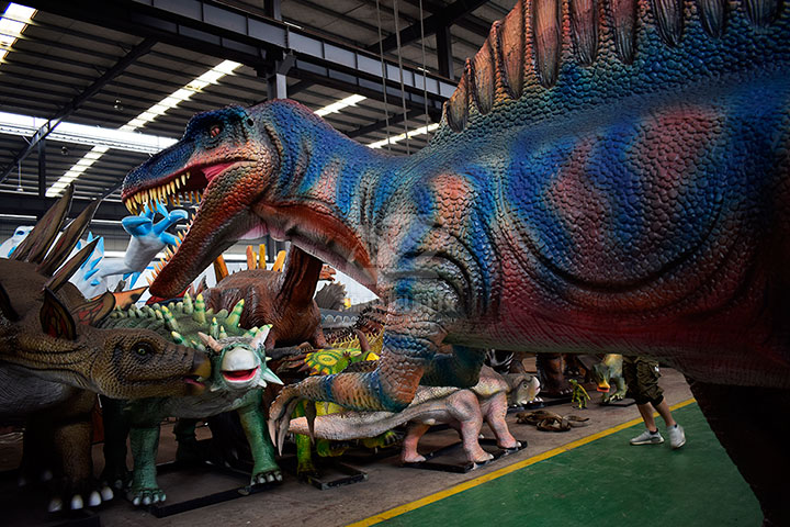 电动棘龙机械调试