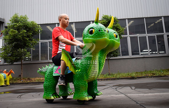 广场电动车双头龙出厂测试