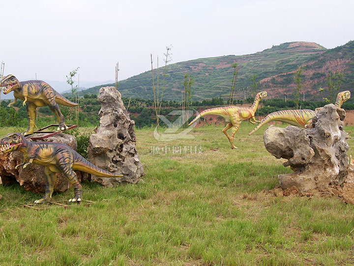 玻璃钢雕塑恐龙