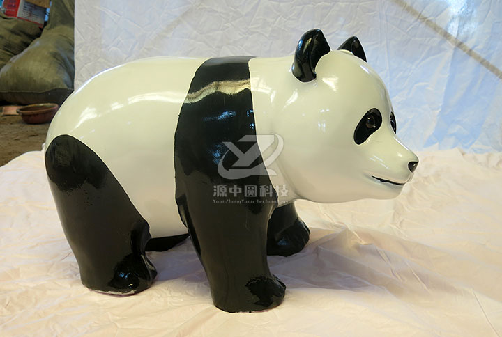 玻璃钢熊猫雕像