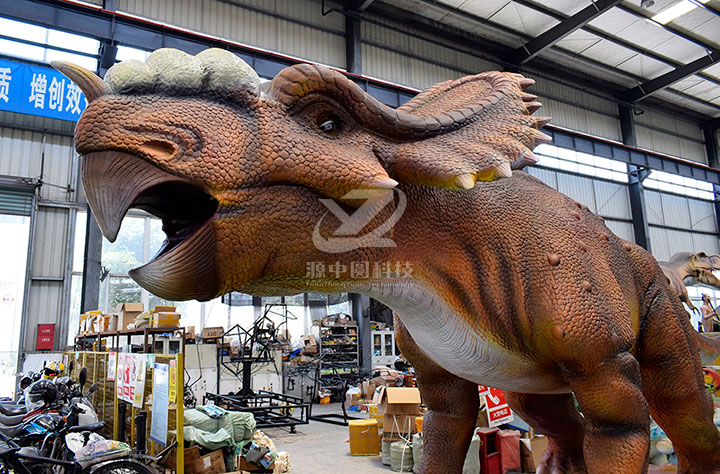 穿越恐龙时代：仿真恐龙机模道具的神奇之旅