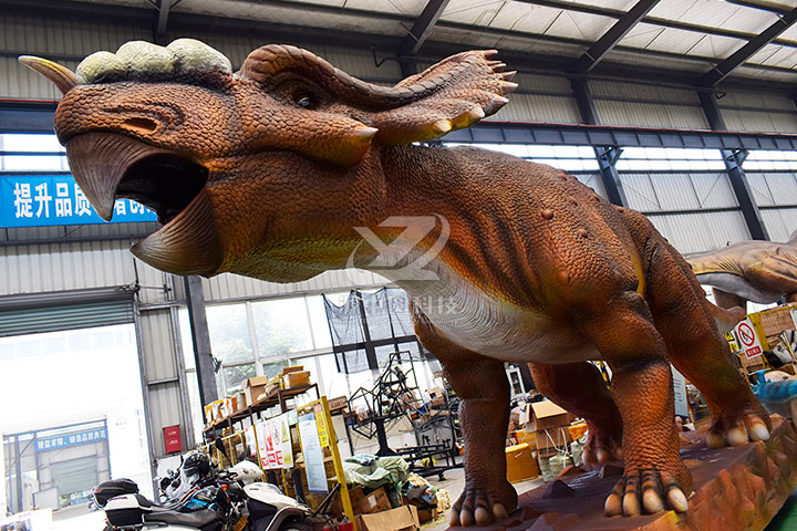 史前奇观，游乐大型雕塑恐龙携手景区展览，引爆你的冒险激情