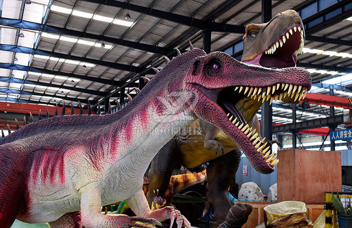 软胶恐龙，气动恐龙，恐龙雕塑，恐龙模型