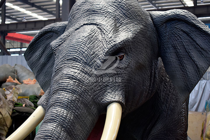 大象雕塑，大象机模，大象模型
