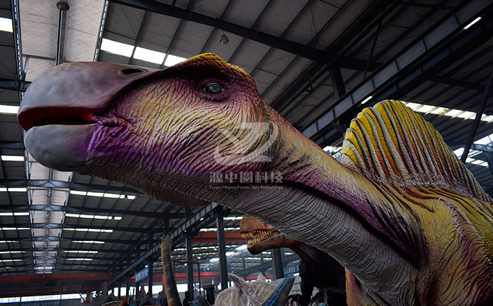 仿真无畏龙，无畏龙雕塑，无畏龙道具