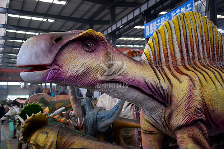 仿真无畏龙，无畏龙雕塑，无畏龙道具