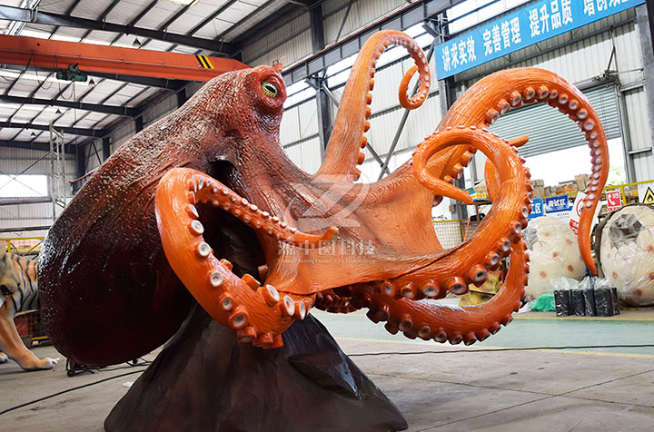 大型雕塑动物机模：博物馆展览的精彩新宠