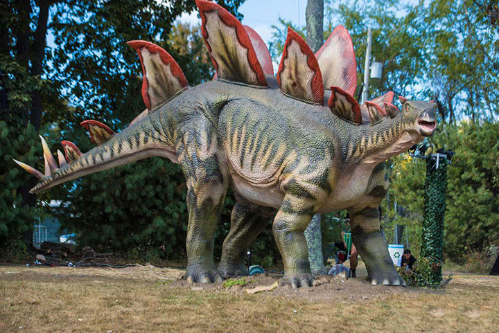 大型仿真恐龙适合在景区展示