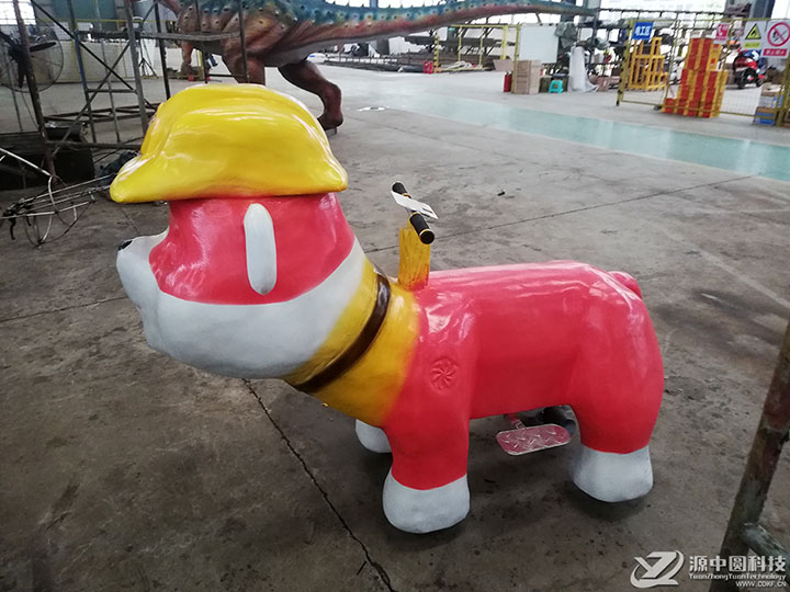 小狗卡通车 恐龙电瓶车  恐龙电动车 动物造型电动车 恐龙制造商